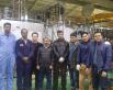 최초의 한국형멸균두유공장 시설 선적 전 연수 (NEI의 아프간, 스리랑카, 미국 기술자)